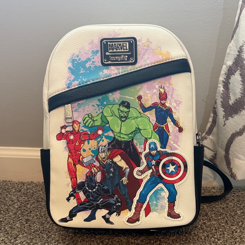 NWT Marvel Loungefly Avengers Backpack